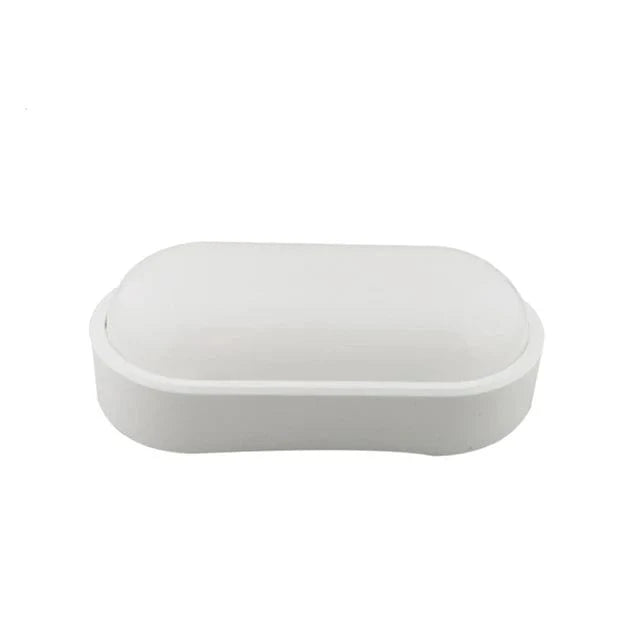 Verthara LED Waterproof Ceiling Light, 16W & 20W Flush Mount Bathroom & Outdoor Ceiling Lamp in Round and Oval Shapes Oval