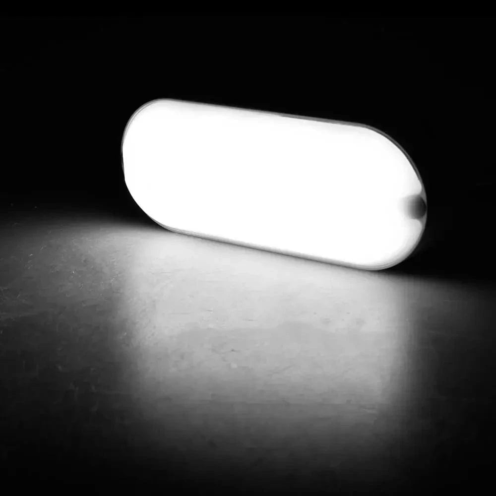 Verthara LED Waterproof Ceiling Light, 16W & 20W Flush Mount Bathroom & Outdoor Ceiling Lamp in Round and Oval Shapes