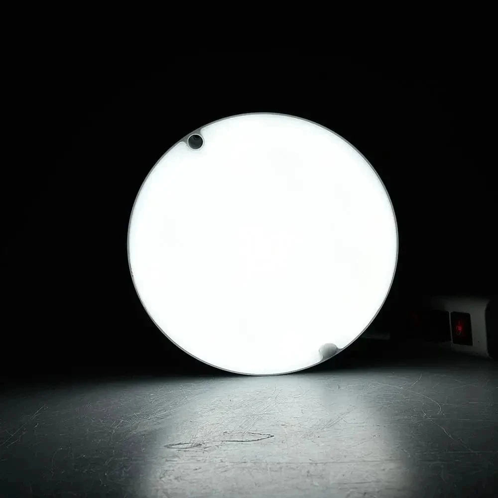 Verthara LED Waterproof Ceiling Light, 16W & 20W Flush Mount Bathroom & Outdoor Ceiling Lamp in Round and Oval Shapes