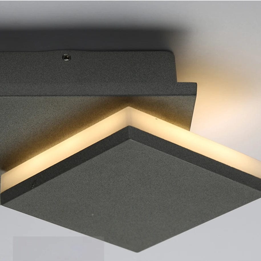 Verthara LED Waterproof Outdoor Wall Lamp with 360° Rotation – Modern Exterior Wall Light for Gardens and Doorways