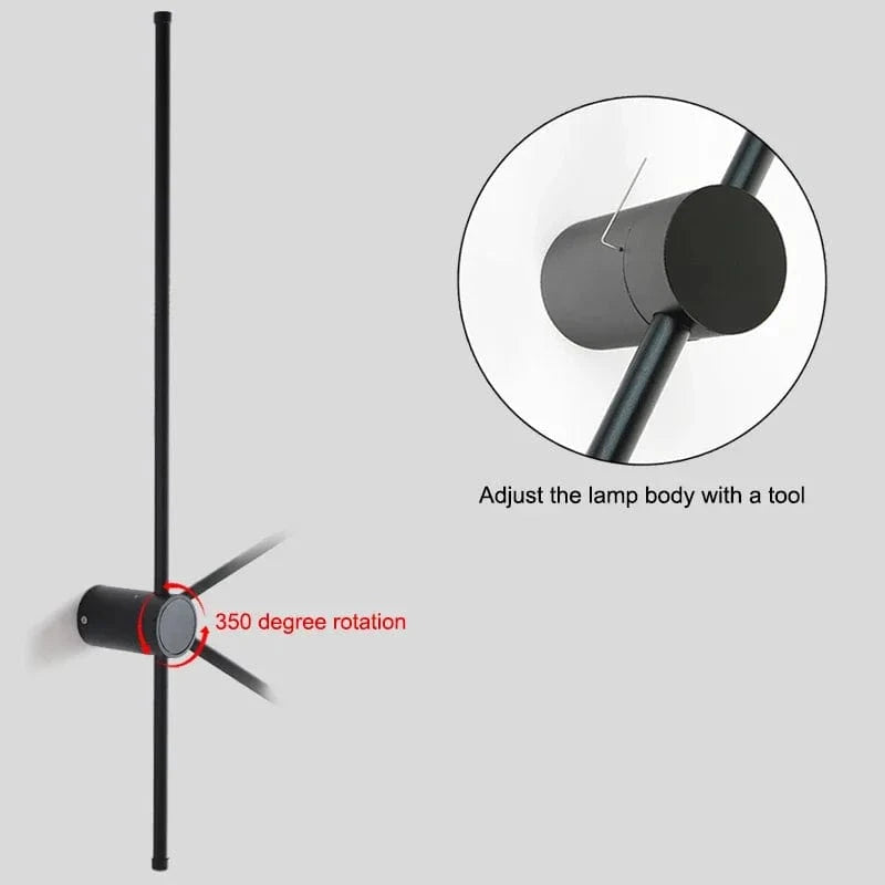 Verthara Long Strip LED Wall Light