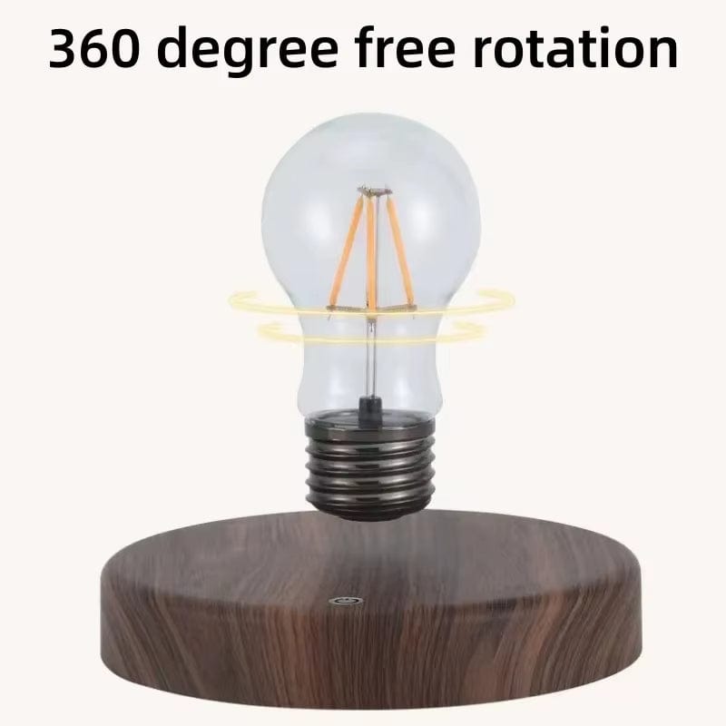 Verthara Magnetic Levitation LED Desk Lamp With Touch Control – Tri-Colour Switching - Warm White Light - Creative Home Office Decoration
