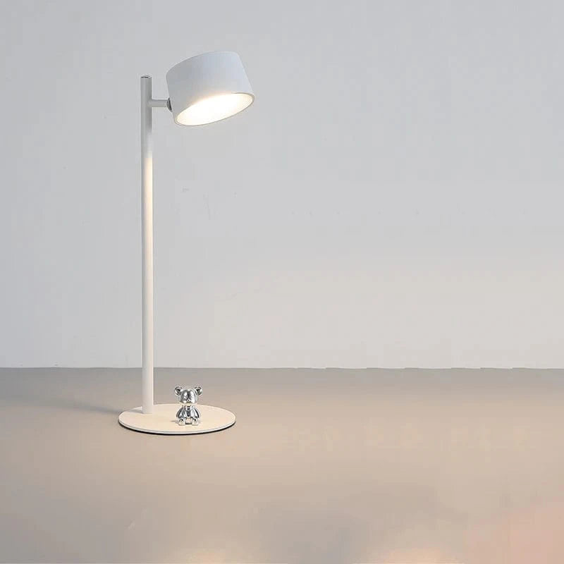 Verthara Magnetic Mount LED Desk Lamp – Rechargeable - Rotatable - Minimalist - Modern Indoor Lighting - Ideal For Work And Study