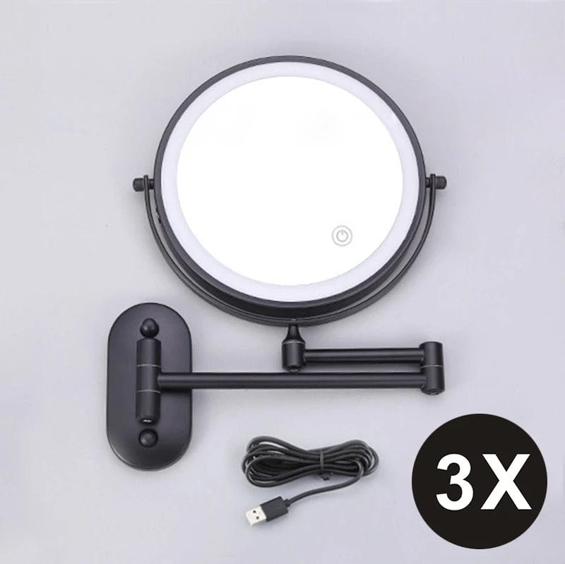 Verthara Make-Up Mirror with Light - Rechargeable Make-up Mirror with Light