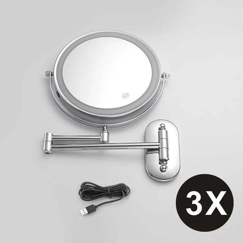 Verthara Make-Up Mirror with Light - Rechargeable Make-up Mirror with Light
