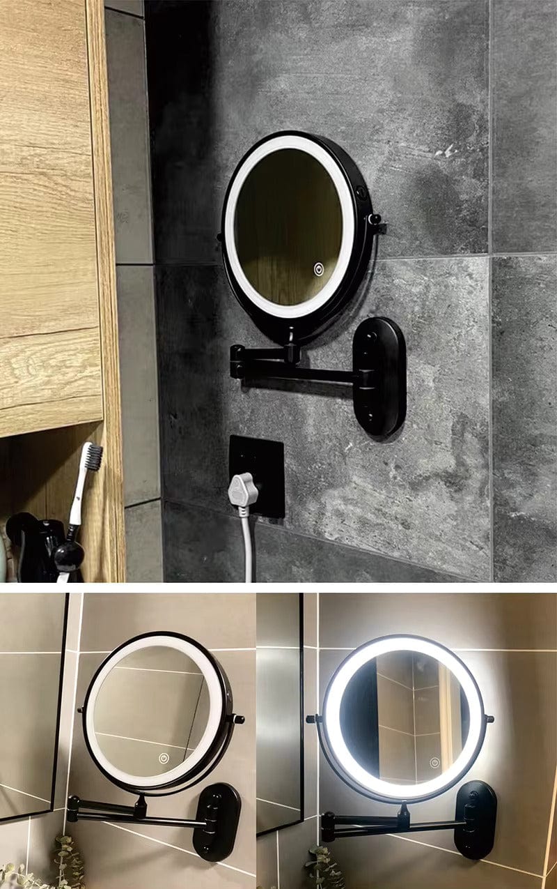 Verthara Make-Up Mirror with Light - Rechargeable Make-up Mirror with Light