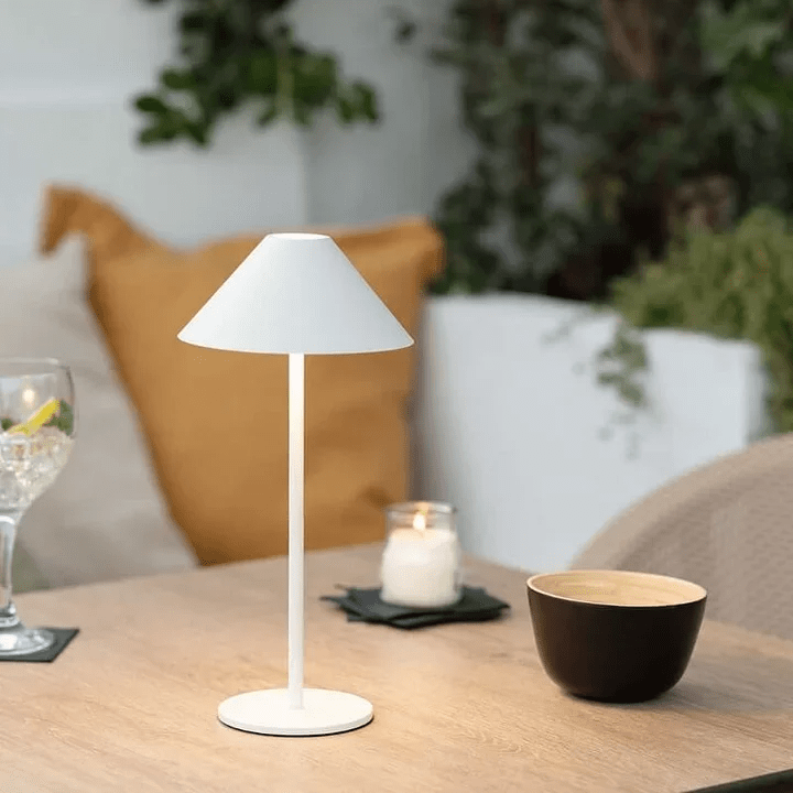 Verthara Minimal Cone Rechargeable Table Lamp
