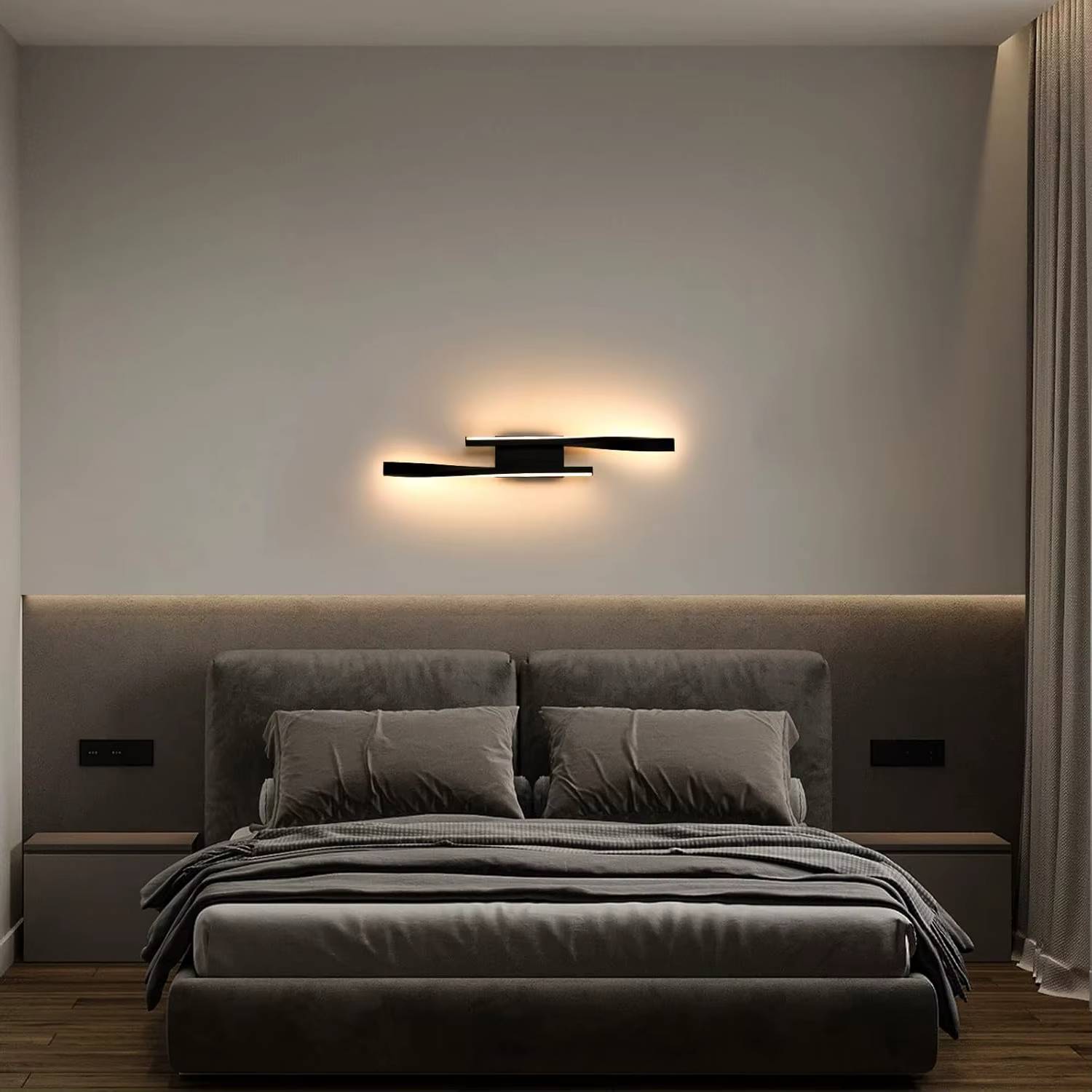 Verthara Modern 16W LED Wall Lamp – Minimalist Indoor Wall Light for Bedroom, Hallway, and Dining Room Sconce