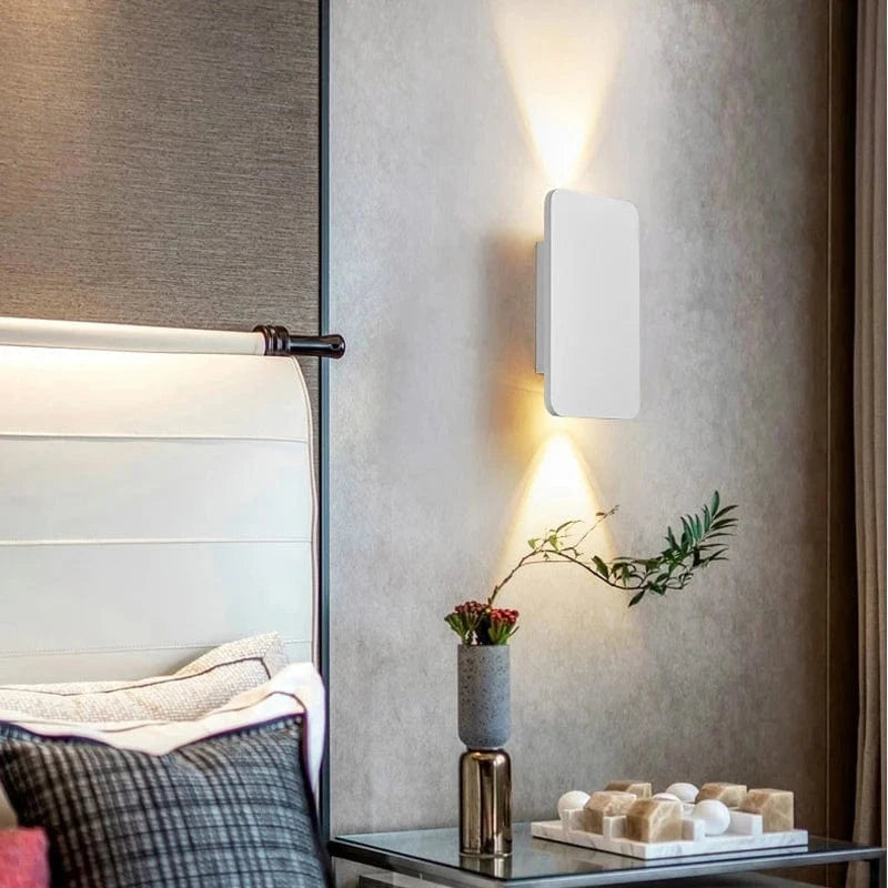 Verthara Modern 6W LED Wall Lamp - Double Head