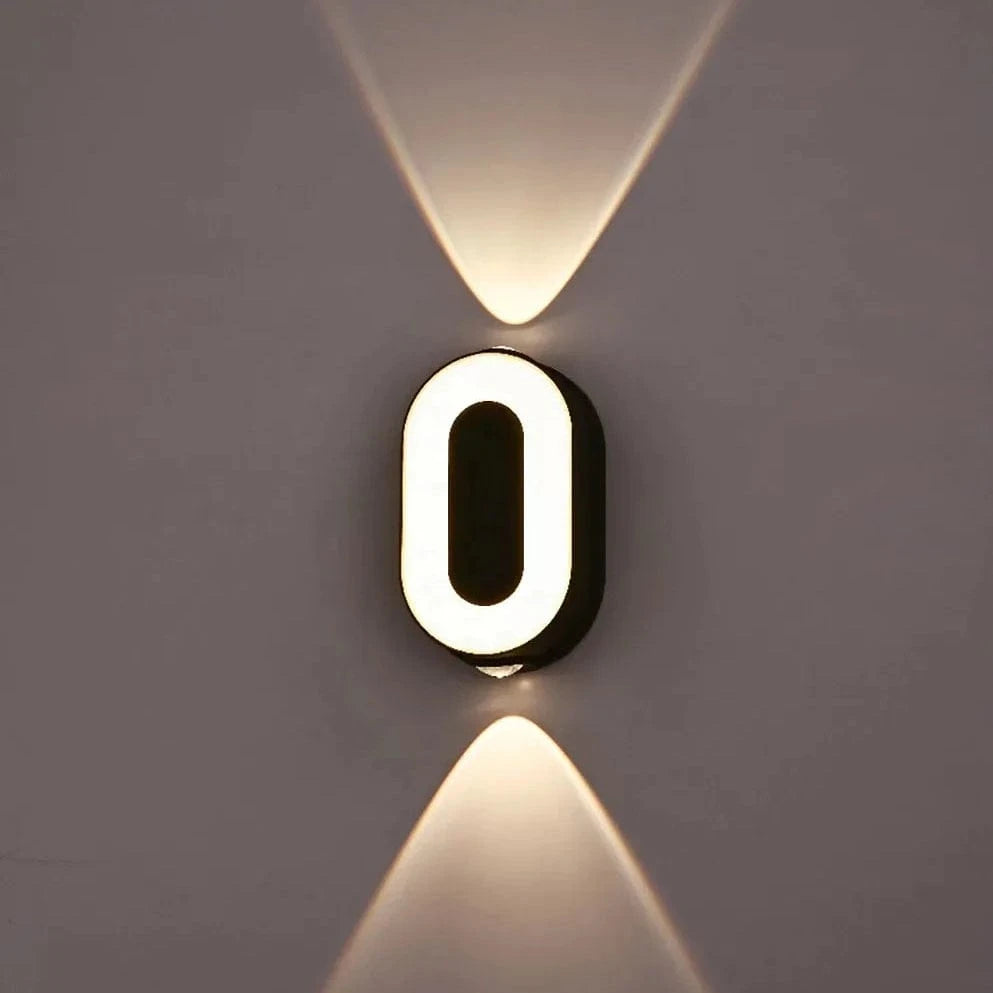 Verthara Modern 7W LED Wall Lamp with IP65 Waterproof Rating for Indoor and Outdoor Use – Energy Efficient Minimalist Design