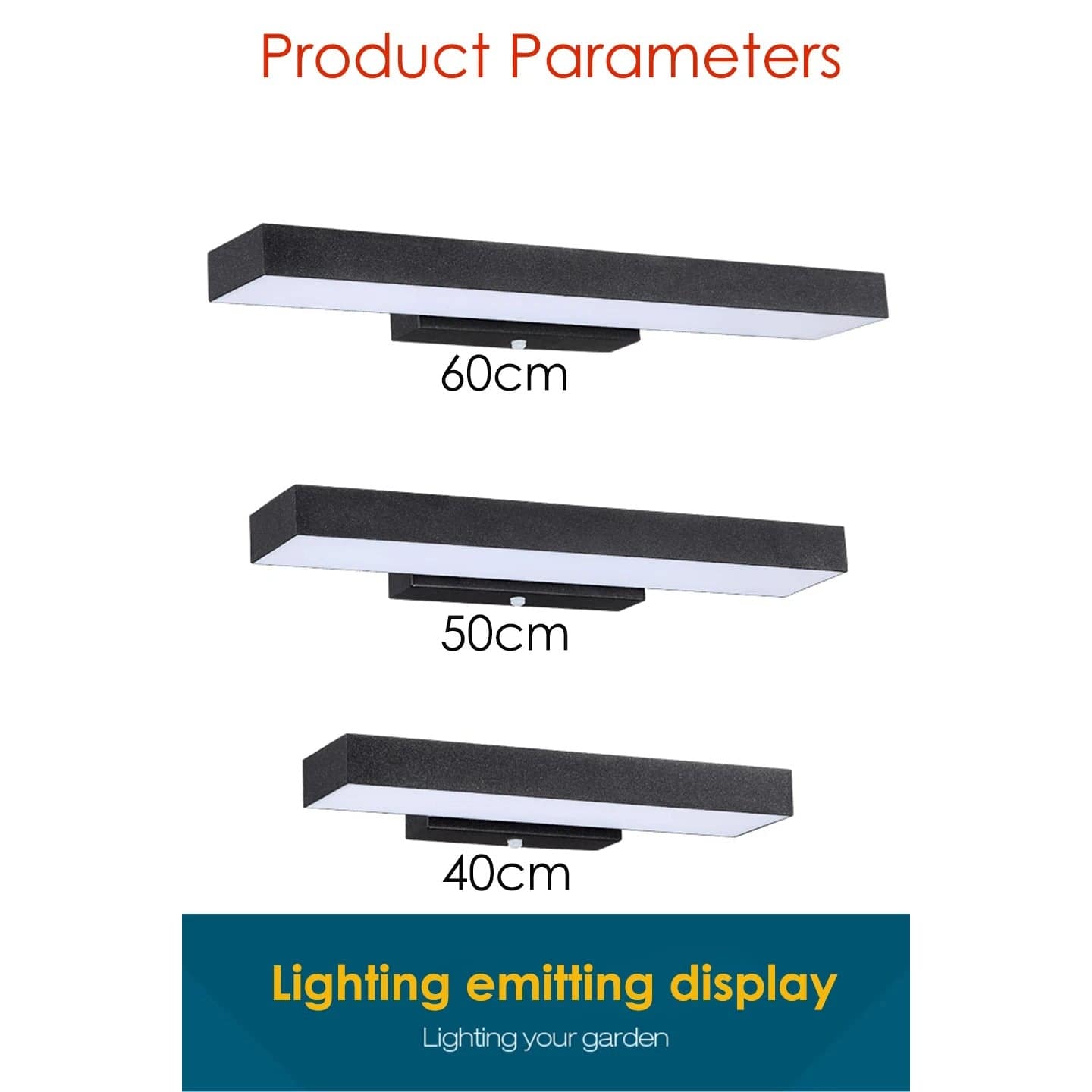 Verthara Modern Black LED Outdoor Wall Lights with Motion Sensor and Dusk-to-Dawn Feature - Weather-Resistant Sconce for Entryway and Garage