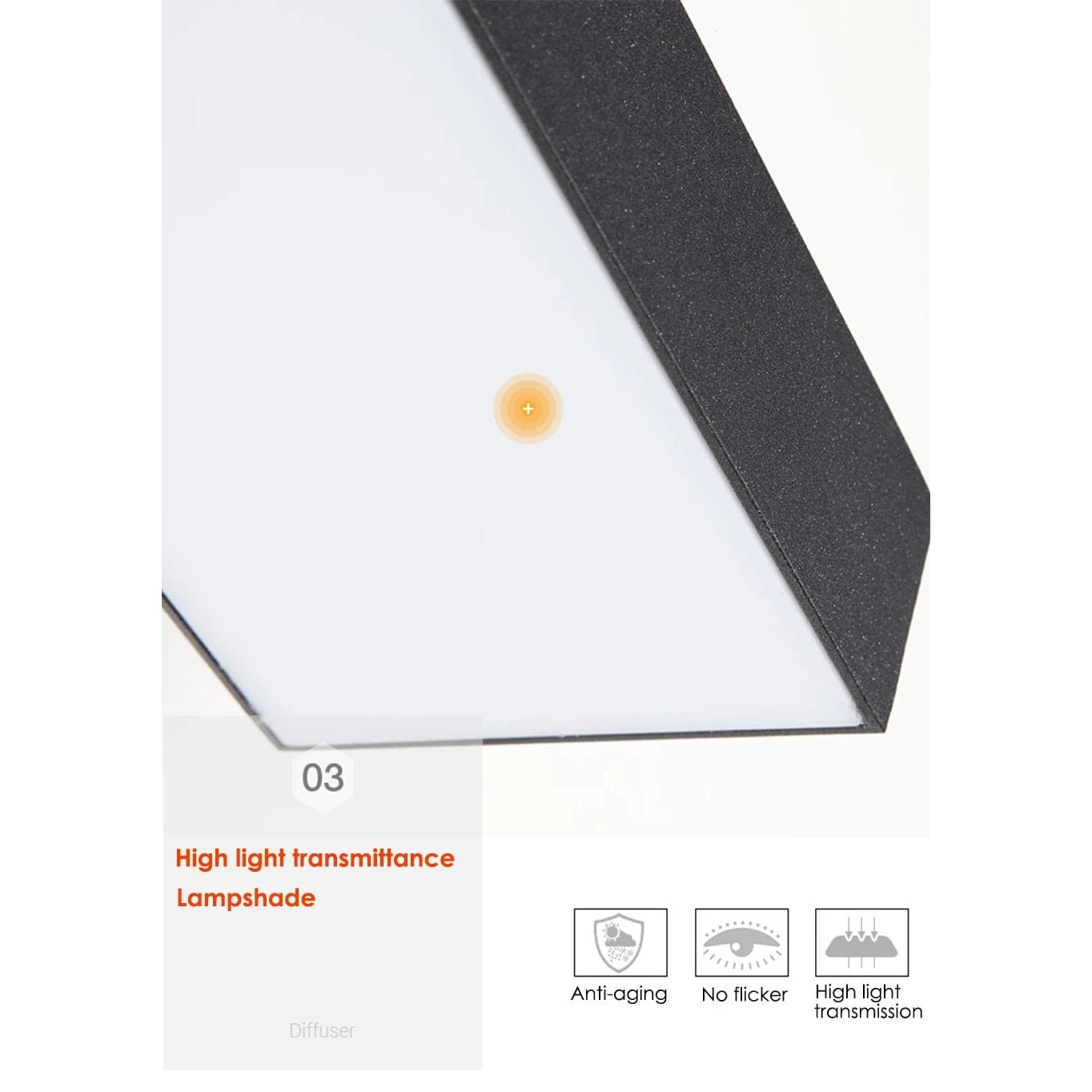 Verthara Modern Black LED Outdoor Wall Lights with Motion Sensor and Dusk-to-Dawn Feature - Weather-Resistant Sconce for Entryway and Garage