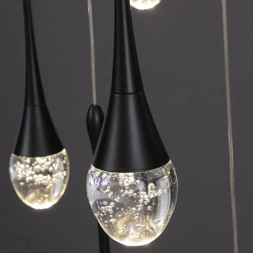 Verthara Modern Crystal Wall Lamp - LED Wall Sconce for Bedroom and Living Room, Plug-in Design with Pull Switch and Warm White Light