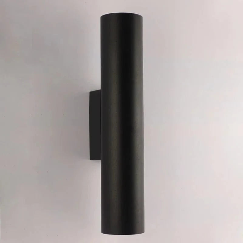 Verthara Modern Cylinder 6W 10W LED Wall Lamp 6W Black / 50CM / Cool White(5500-7000K)