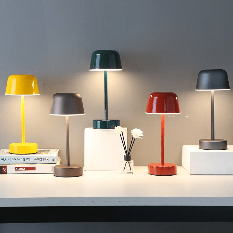 Verthara Modern Dimmable Rechargeable Table Lamp