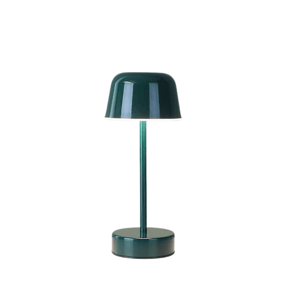 Verthara Modern Dimmable Rechargeable Table Lamp Green