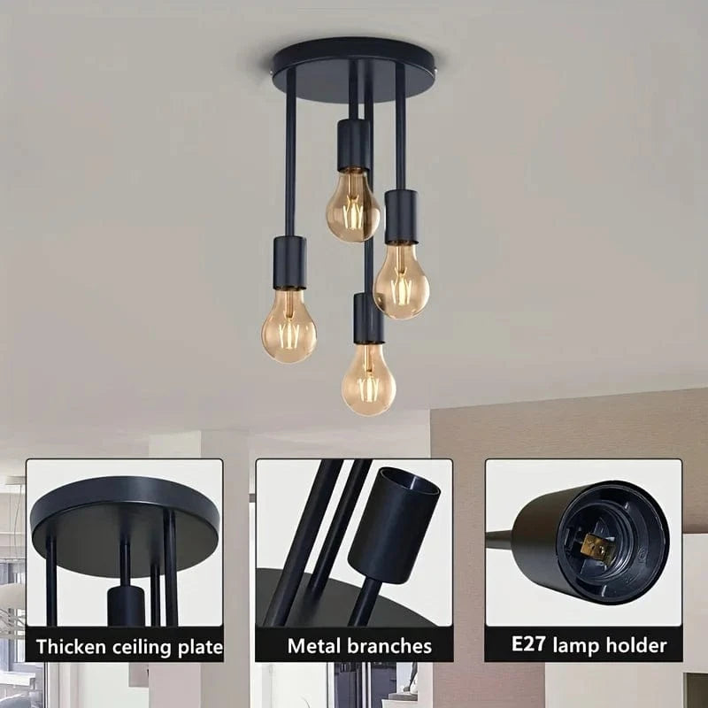 Verthara Modern Industrial Ceiling Light