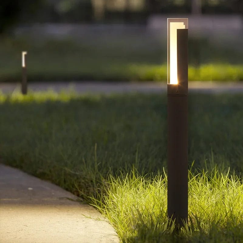 Verthara Modern LED Garden Light With Fixed Base – IP65 Waterproof - 10W - Aluminium - Warm/Cool White - Outdoor Landscape Lighting