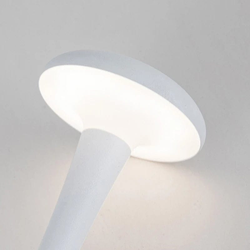 Verthara Modern LED Mushroom Rechargeable Table Lamp