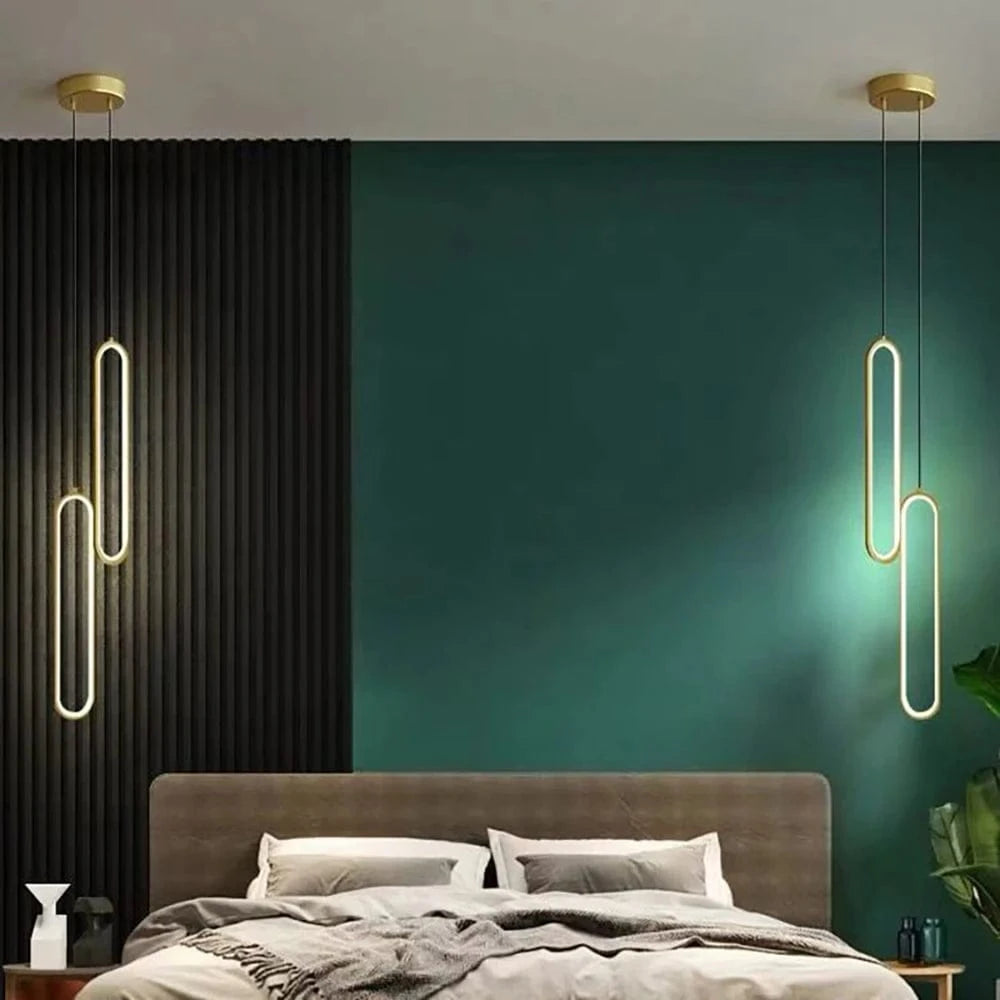 Verthara Modern LED Pendant Light - Single or Double Head