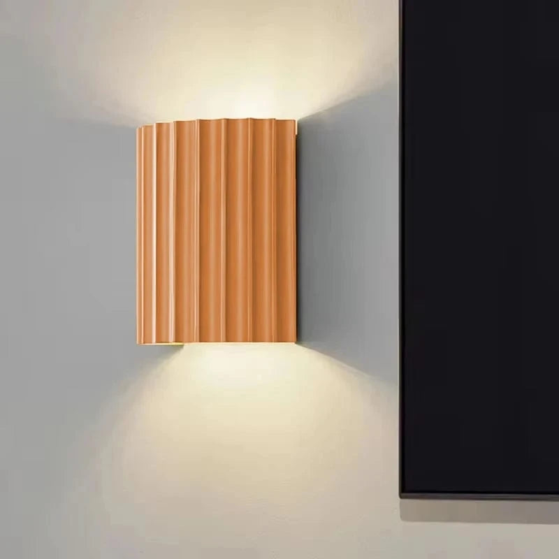 Verthara Modern LED Wall Lamp - Minimalist Macaron Sconce