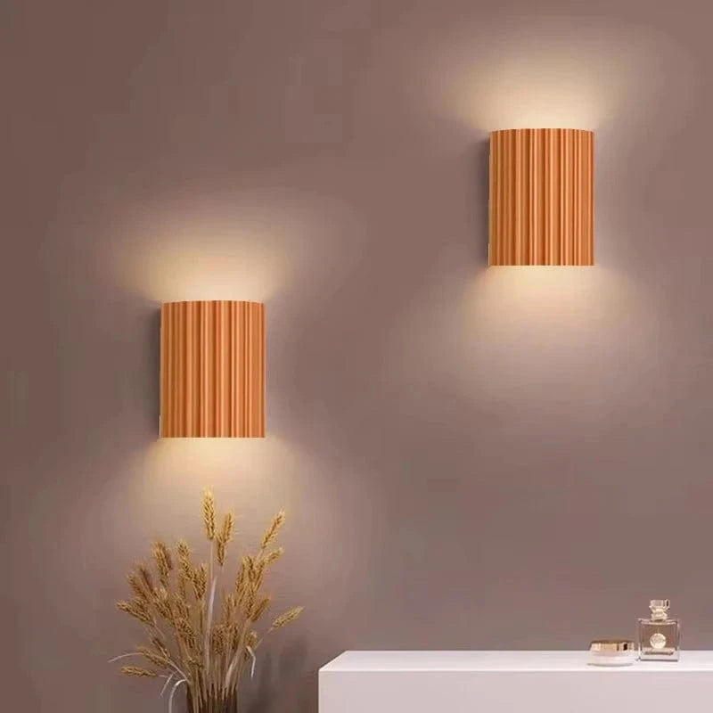 Verthara Modern LED Wall Lamp - Minimalist Macaron Sconce