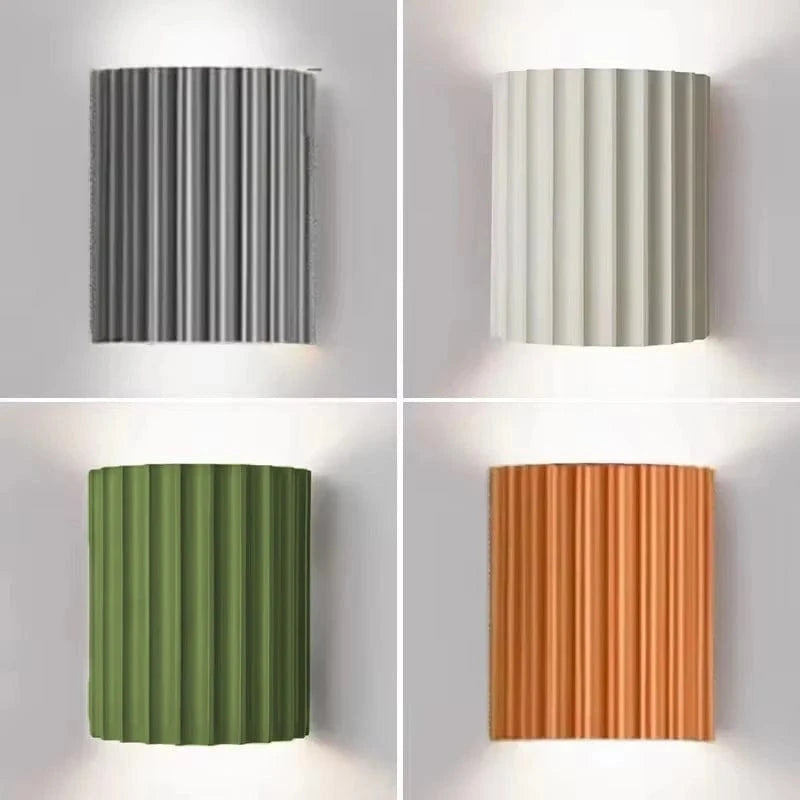 Verthara Modern LED Wall Lamp - Minimalist Macaron Sconce