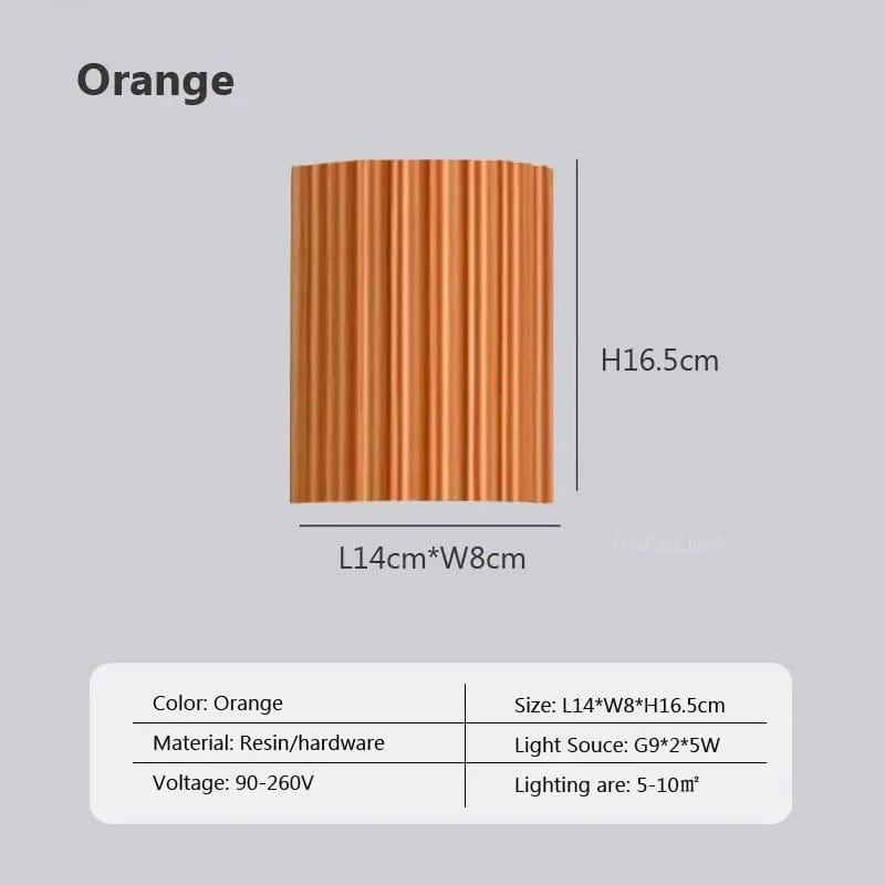 Verthara Modern LED Wall Lamp - Minimalist Macaron Sconce