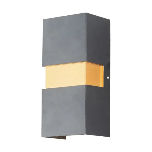 Verthara Modern LED Wall Lamp With Adjustable Beam Angle – Waterproof - 10W - Cool/Warm White - Indoor/Outdoor Use - IP65 Rated