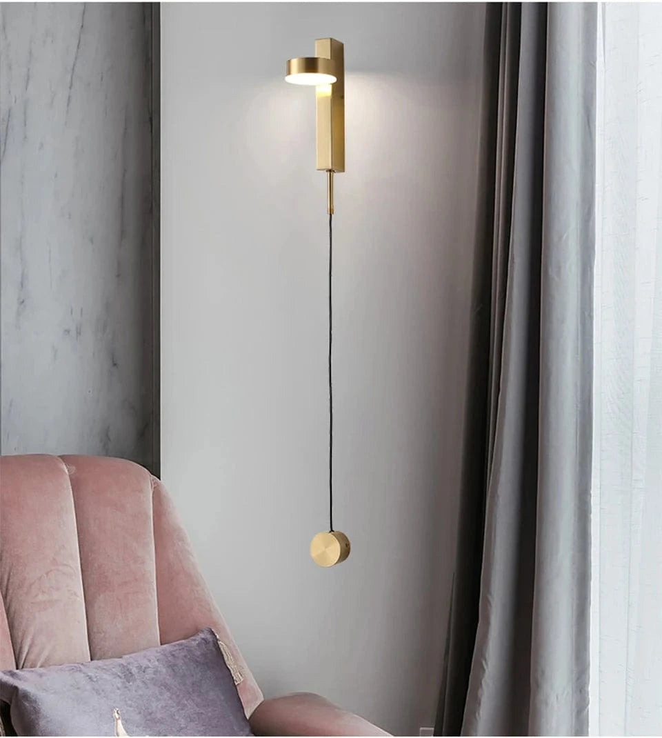 Verthara Modern LED Wall Lamps Rotatable Wall Sconce