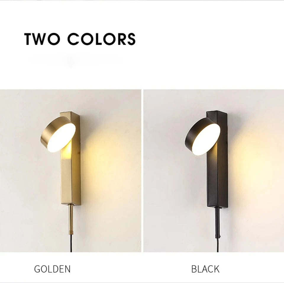 Verthara Modern LED Wall Lamps Rotatable Wall Sconce