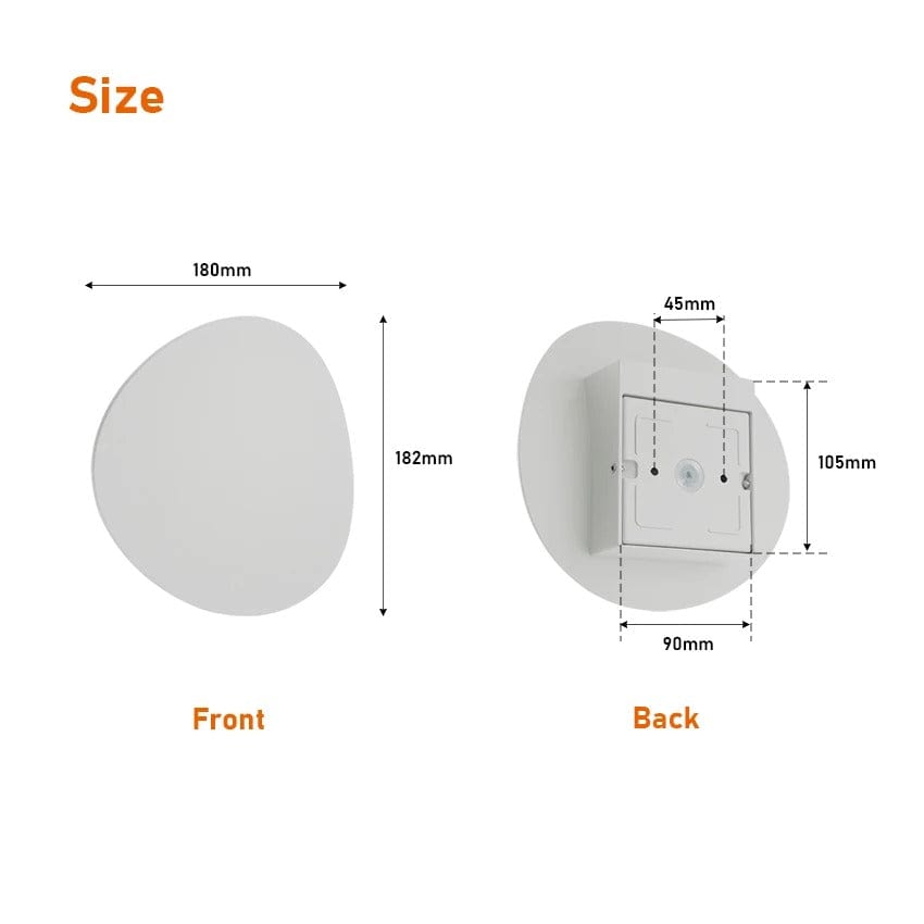 Verthara Modern LED Wall Light - Wall-Mounted - Waterproof - Aluminium - Indoor/Outdoor Use - Creative Design