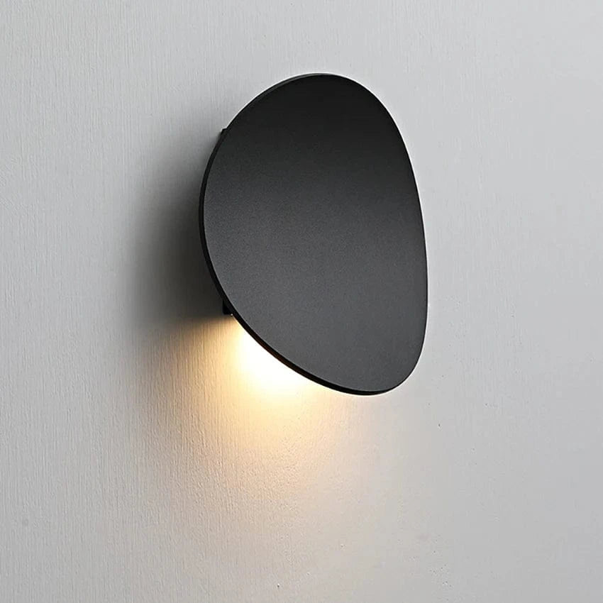 Verthara Modern LED Wall Light - Wall-Mounted - Waterproof - Aluminium - Indoor/Outdoor Use - Creative Design Cool White (5500-7000K) / Black
