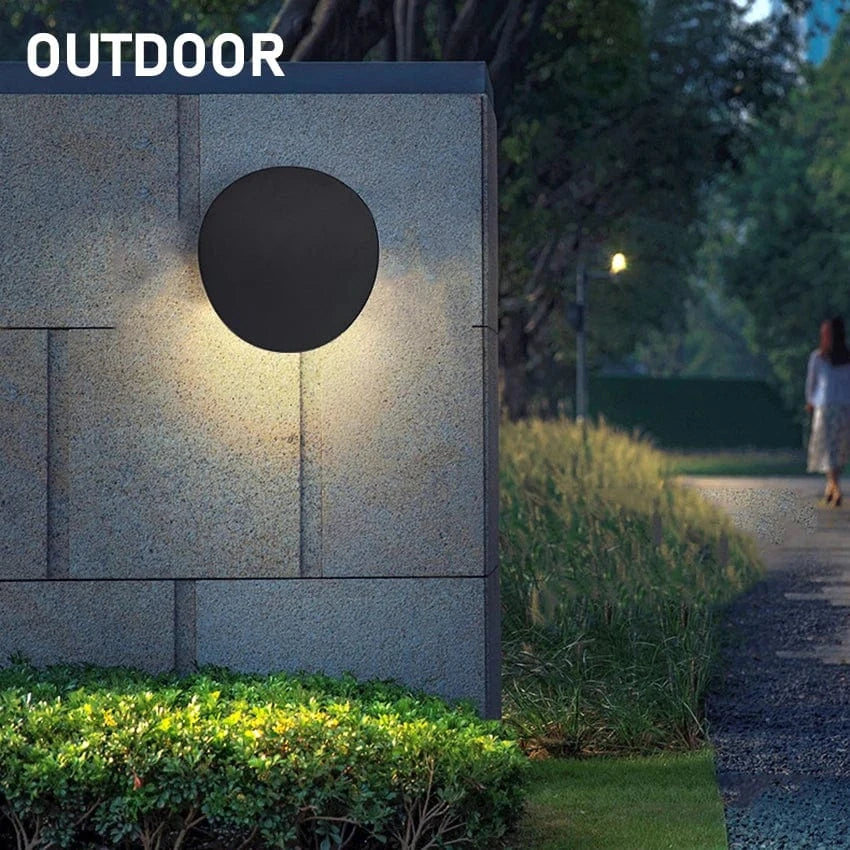 Verthara Modern LED Wall Light - Wall-Mounted - Waterproof - Aluminium - Indoor/Outdoor Use - Creative Design