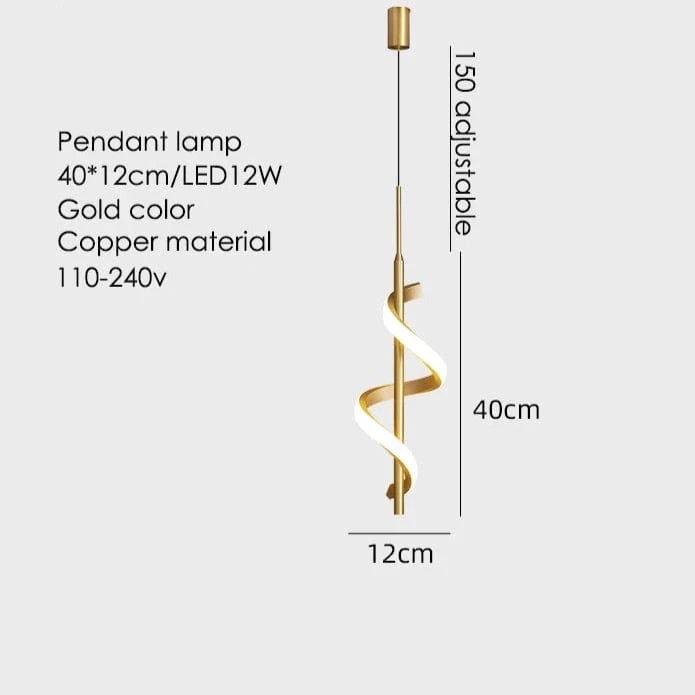 Verthara Modern LED Wall Sconce in Gold Copper with Adjustable Arm – Stylish Wall Lamp for Bedroom and Living Room Lighting