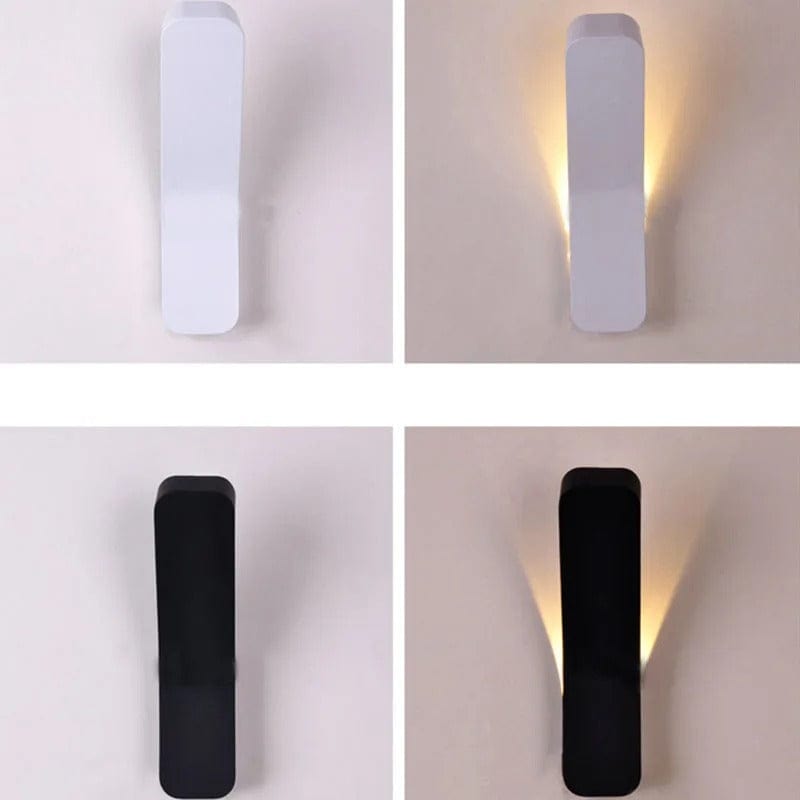 Verthara Modern LED Wall Sconce Light with Adjustable Brightness for Indoor Use – Stylish Wall Lamp for Living Room and Bedroom