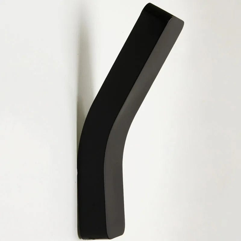 Verthara Modern LED Wall Sconce Light with Adjustable Brightness for Indoor Use – Stylish Wall Lamp for Living Room and Bedroom Black / Cold White