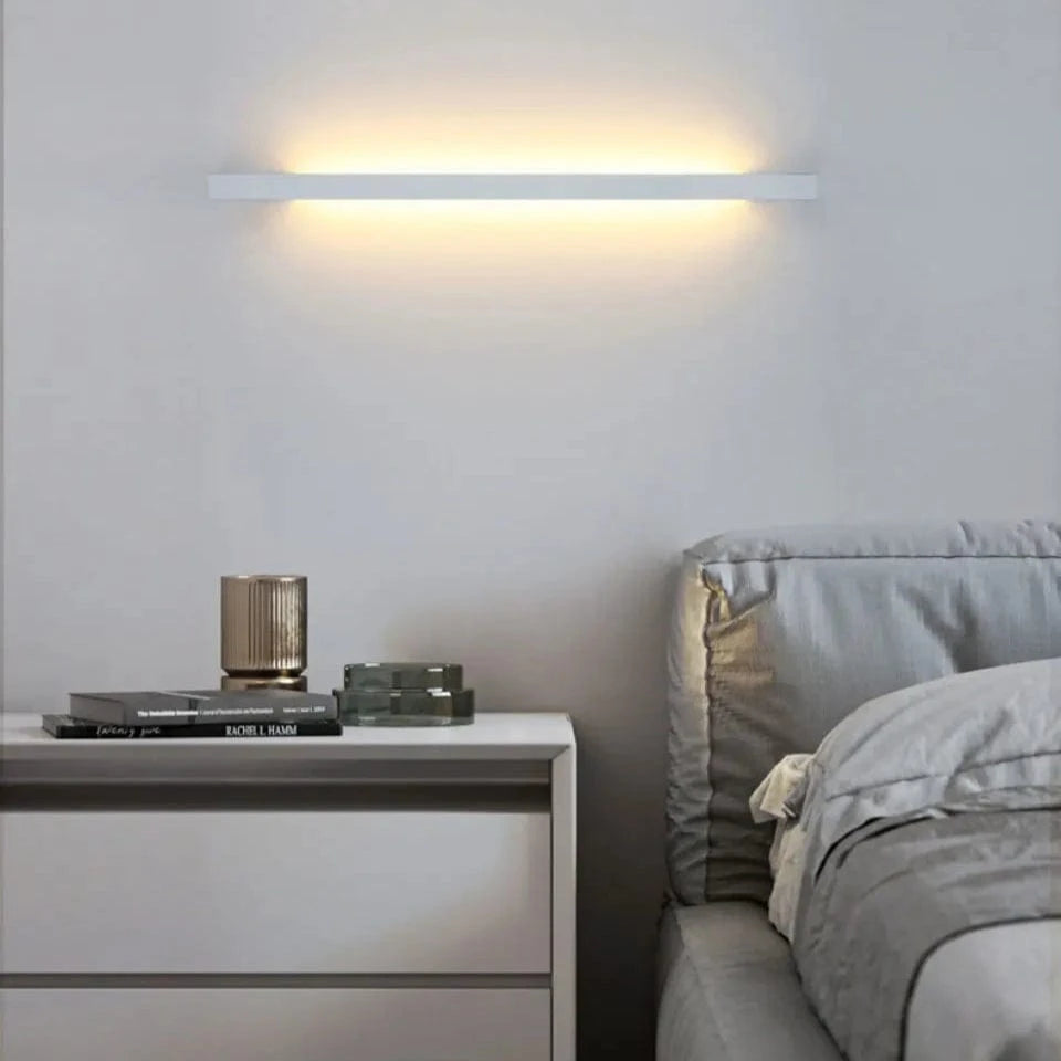 Verthara Modern Minimalist LED Wall Lamp – Versatile Wall Lights Indoor for Living Room and Bedroom with Adjustable Brightness and Multiple Sizes