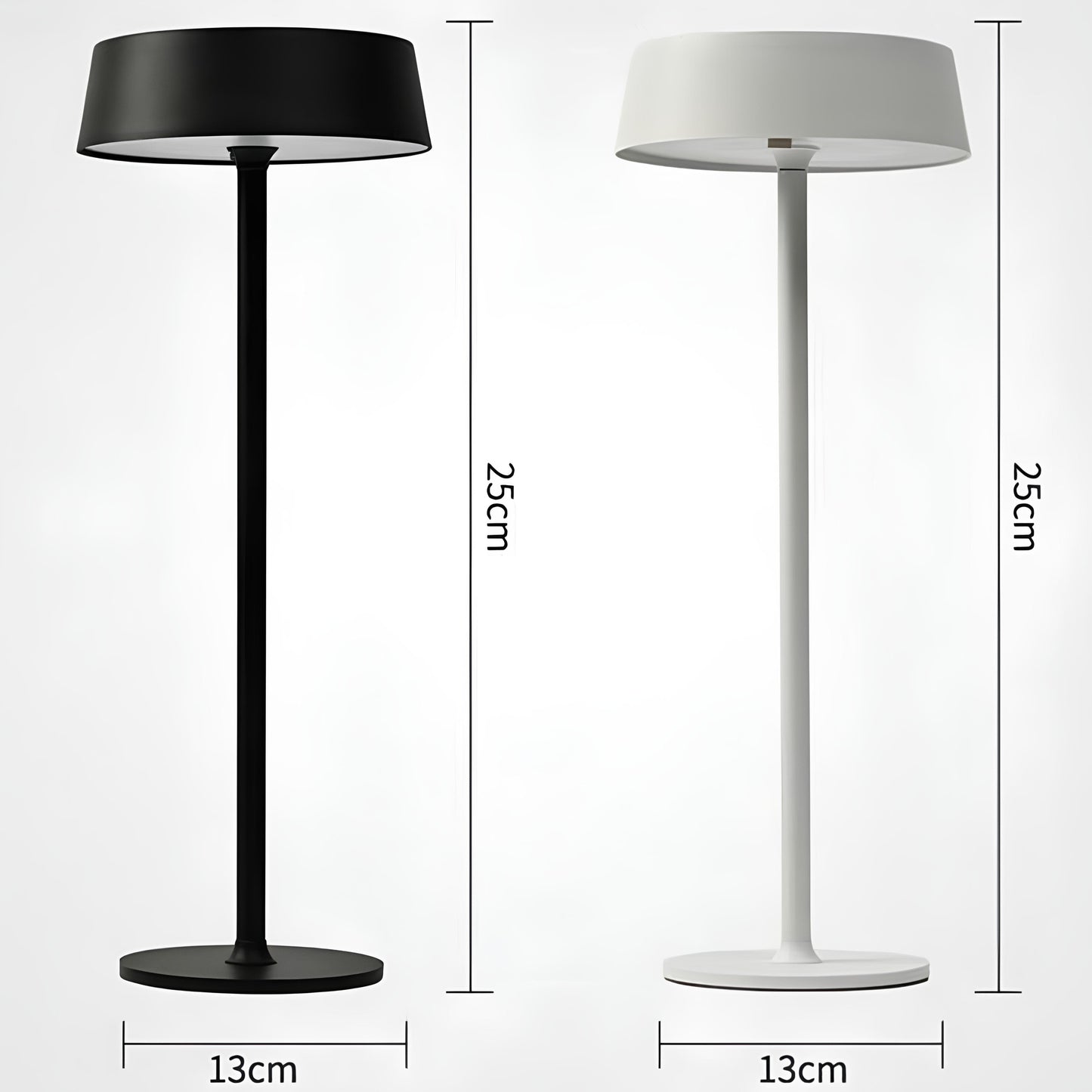 Verthara Modern Minimalist Rechargeable Table Lamp