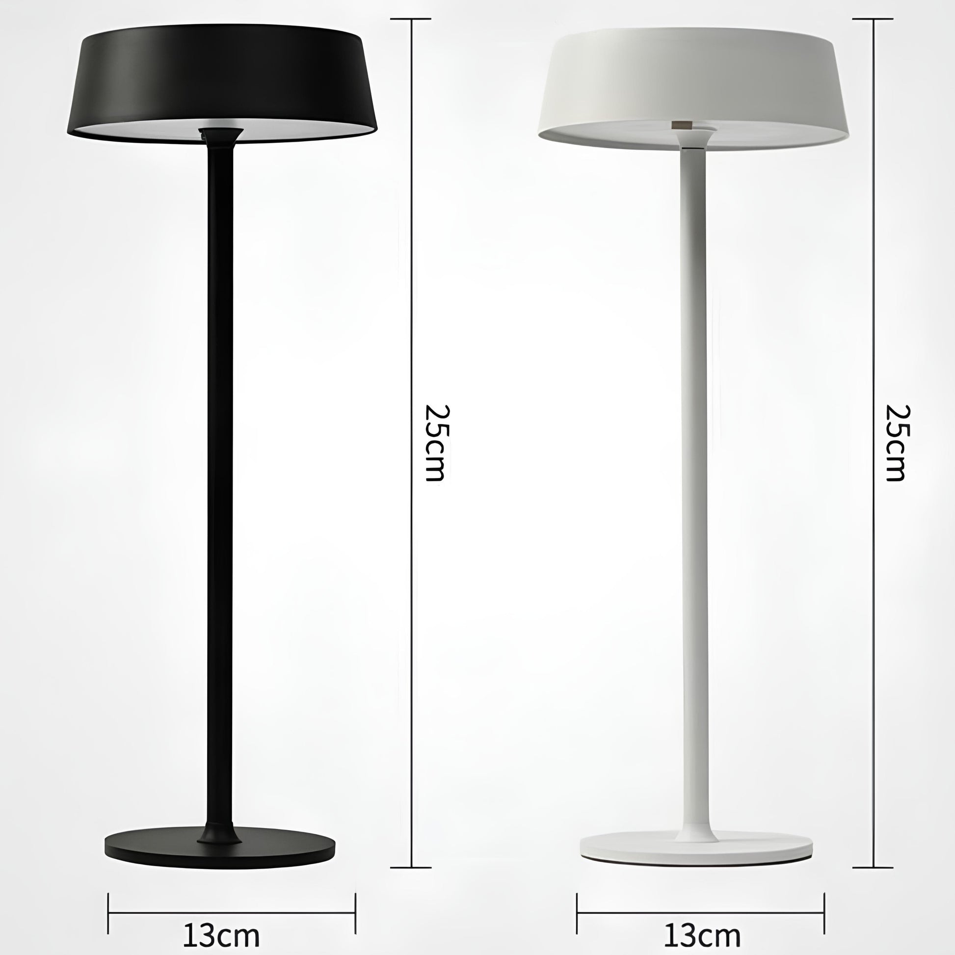 Verthara Modern Minimalist Rechargeable Table Lamp