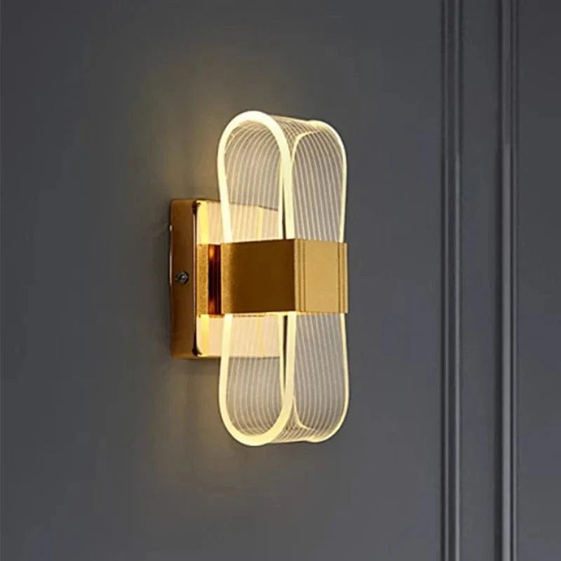 Verthara Modern Nordic LED Wall Lamp – Stylish Aluminum Wall Sconce for Living Room and Bedroom Lighting