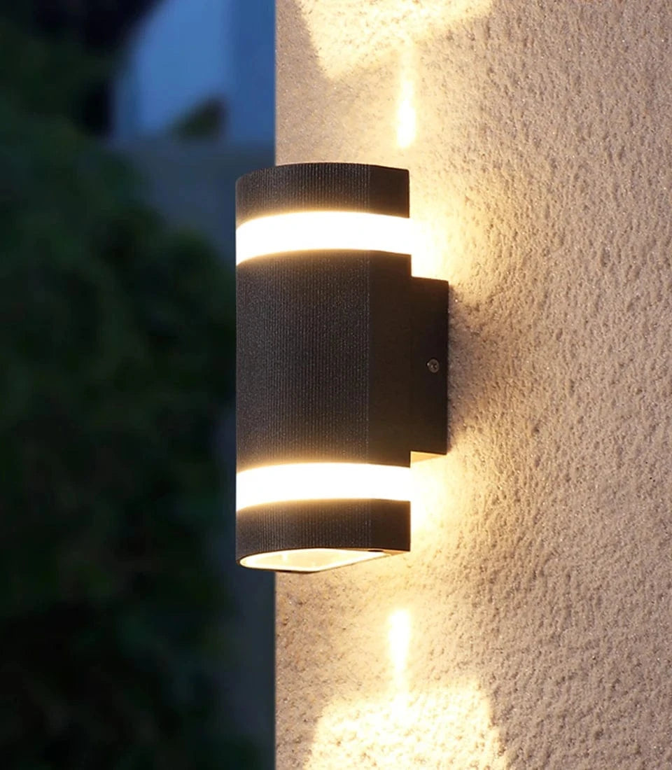 Verthara Modern Outdoor Wall Light - Waterproof Aluminum Sconce for Garden and Porch - 6W/12W Options Cool White / 240cm 12w