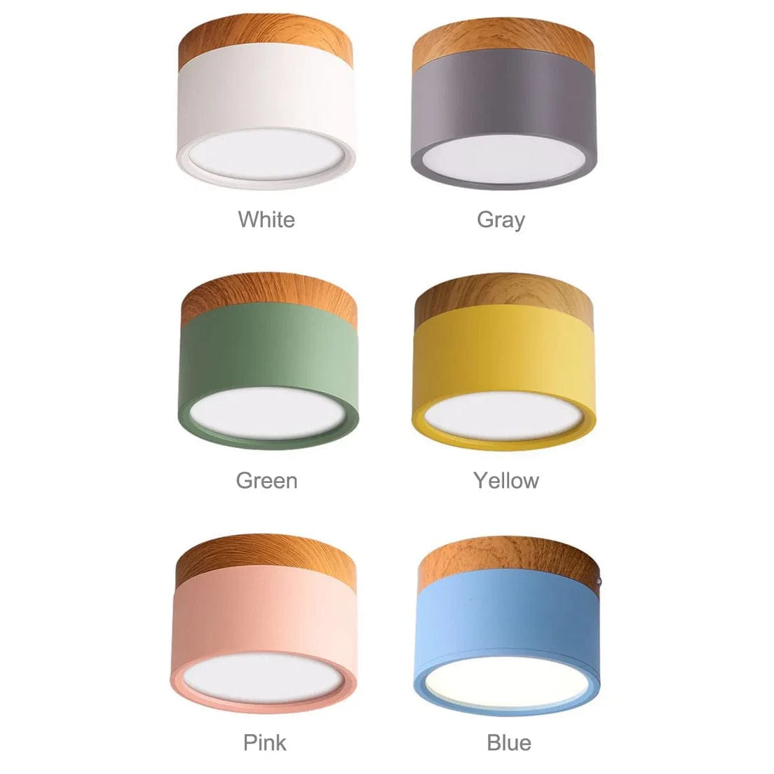 Verthara Modern Surface Mounted LED Downlight