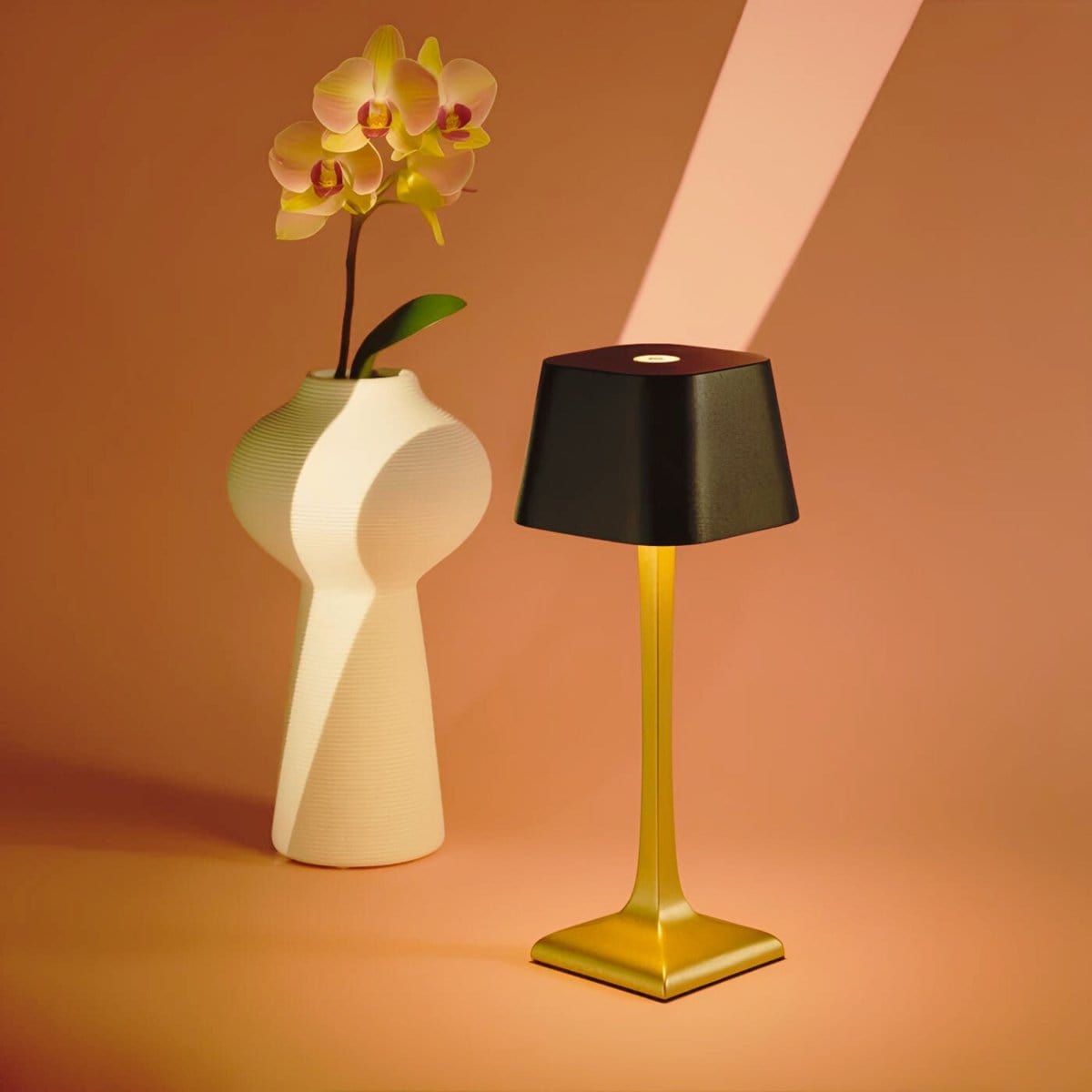 Verthara Modern Touch-Control LED Rechargeable Table Lamp