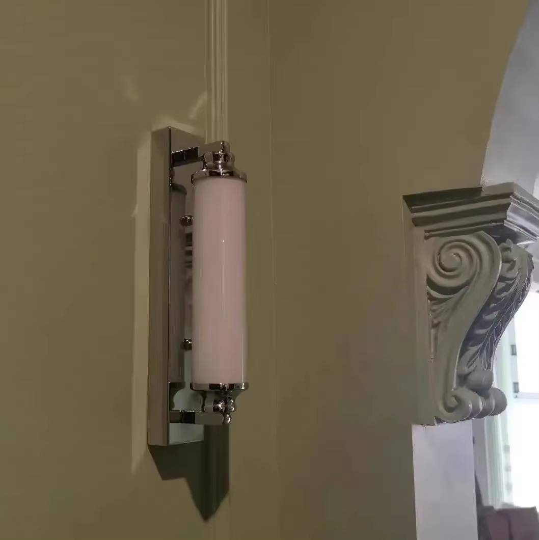 Verthara Modern Wall Sconce Lighting for Bedroom and Living Room – Stylish Wall Lamp with Metal and Glass Design