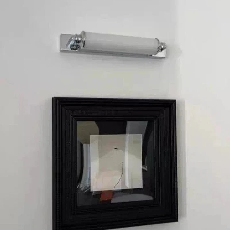 Verthara Modern Wall Sconce Lighting for Bedroom and Living Room – Stylish Wall Lamp with Metal and Glass Design