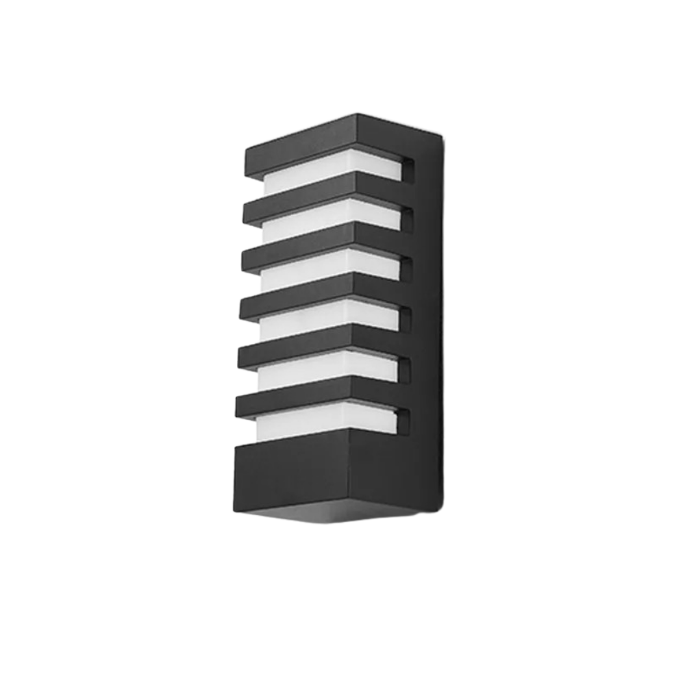 Verthara Modern Waterproof LED Outdoor Wall Light – 12W Aluminum Sconce for Porch and Garden, Energy Efficient Exterior Wall Lights Cold White / 10W