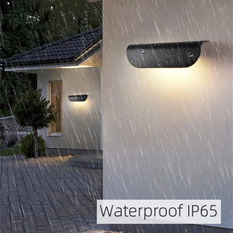 Verthara Modern Waterproof LED Wall Lamp – IP65 Outdoor Wall Light Sconce for Garden, Porch, and Indoor Use