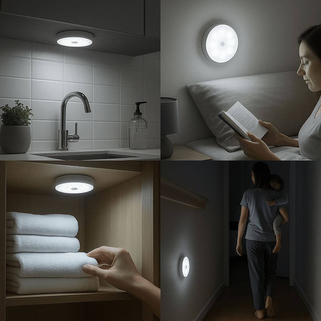 Verthara Motion Light - Battery Powered Motion Sensor LED Light