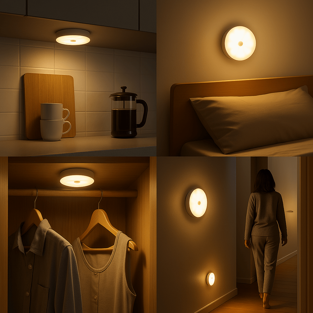 Verthara Motion Light - Battery Powered Motion Sensor LED Light